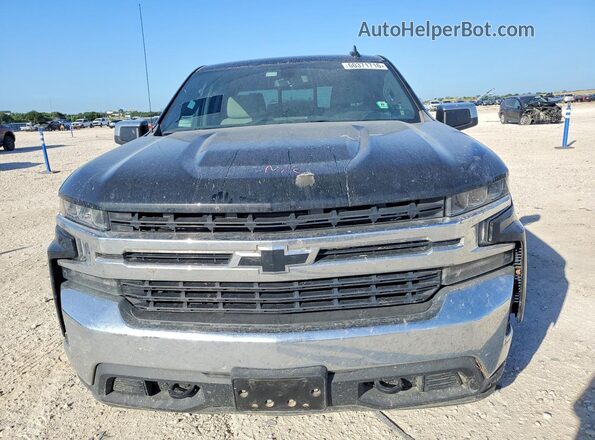 3GCUYDED7KG201079 2019 CHEVROLET SILVERADO Black წინა ხედი