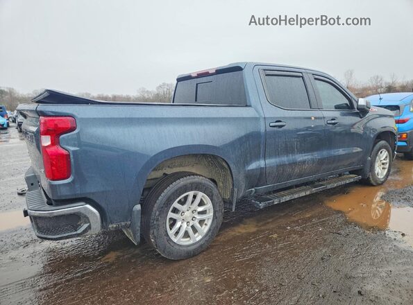 3GCUYDED7LG280402 2020 CHEVROLET SILVERADO Blue Հետևի աջ