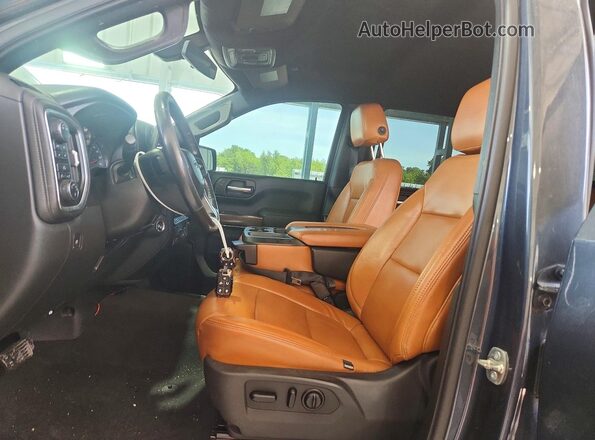 3GCUYDED8LG365376 2020 CHEVROLET 1500 Charcoal Front interior view