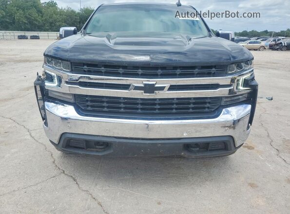 3GCUYDED8NG180442 2022 CHEVROLET SILVERADO Black Front view