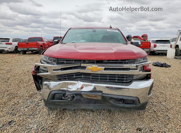 3GCUYDED9KG237064 2019 CHEVROLET SILVERADO Red Դիմացի տեսք