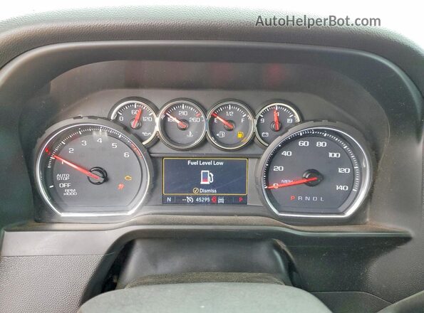 3GCUYDED9KG237064 2019 CHEVROLET SILVERADO Red Սարքավորումների վահանակի տեսք