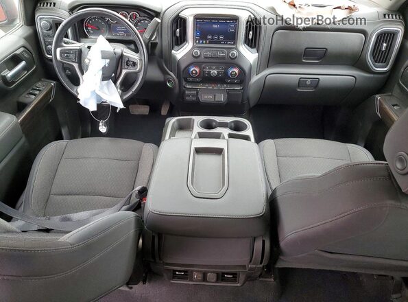 3GCUYDED9KG237064 2019 CHEVROLET SILVERADO Red Առջևի վահանակի տեսք