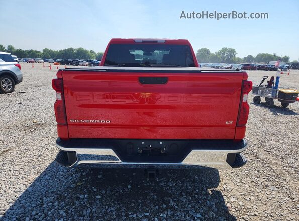 3GCUYDET4LG421059 2020 CHEVROLET SILVERADO Red Widok z tyłu