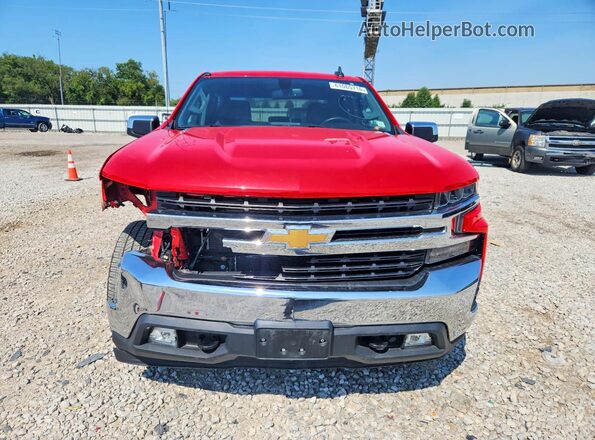 3GCUYDET4LG421059 2020 CHEVROLET SILVERADO Red Widok z przodu
