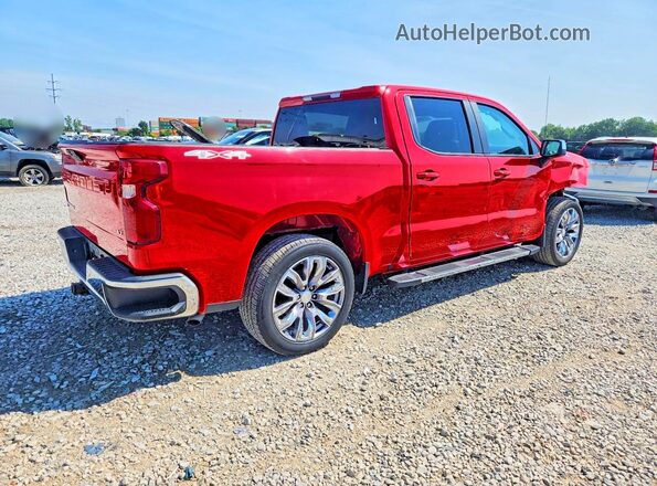 3GCUYDET4LG421059 2020 CHEVROLET SILVERADO Red Tył prawy
