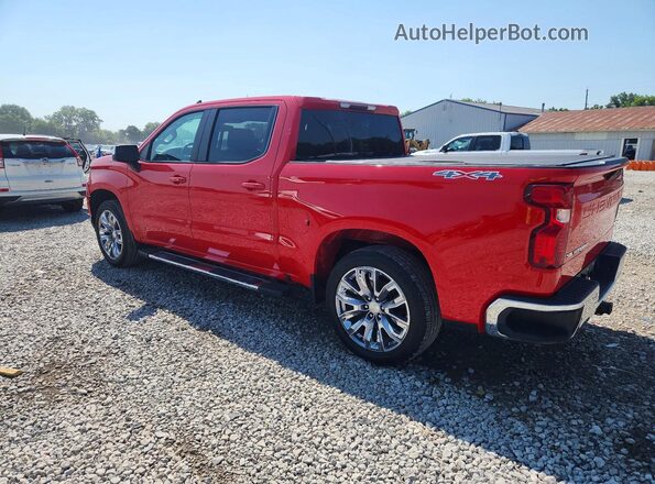 3GCUYDET4LG421059 2020 CHEVROLET SILVERADO Red Tył lewy