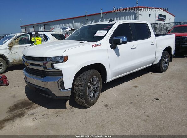 3GCUYDET9LG209547 2020 CHEVROLET SILVERADO Белый Передняя левая четверть