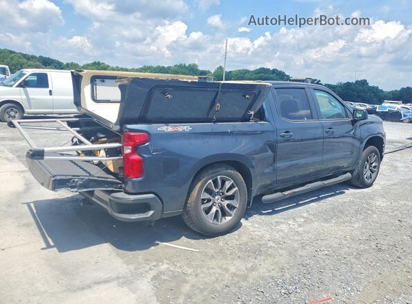 3GCUYEED0KG278978 2019 CHEVROLET SILVERADO Charcoal Trasero derecho