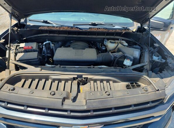3GCUYEED0KG278978 2019 CHEVROLET SILVERADO Charcoal Vista interior trasera