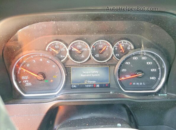 3GCUYEED0LG269392 2020 CHEVROLET SILVERADO Black Սարքավորումների վահանակի տեսք