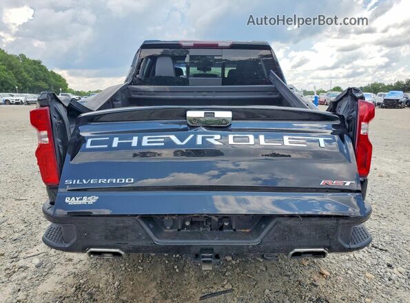 3GCUYEED0LG307896 2020 CHEVROLET SILVERADO Черный Вид сзади