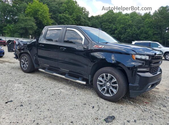 3GCUYEED0LG307896 2020 CHEVROLET SILVERADO Черный Передняя правая четверть