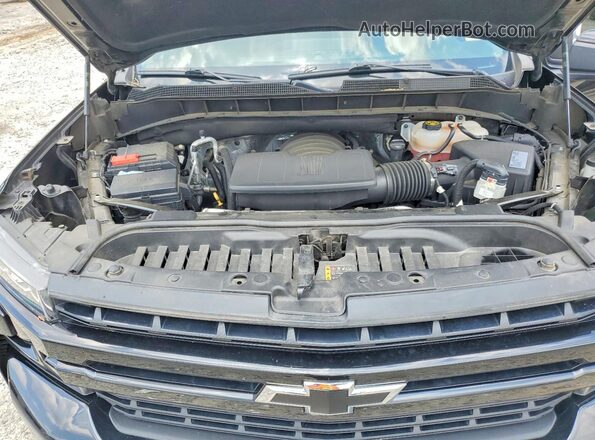 3GCUYEED0LG307896 2020 CHEVROLET SILVERADO Черный Вид задней части салона