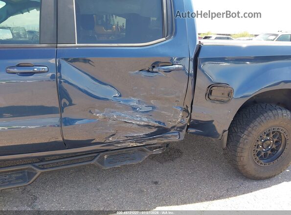 3GCUYEED1LG229337 2020 CHEVROLET SILVERADO Blue Vista frontal