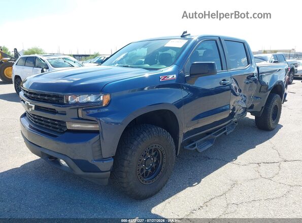 3GCUYEED1LG229337 2020 CHEVROLET SILVERADO Blue Vista tres cuartos delantera izquierda