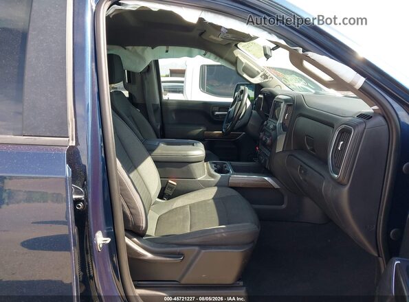 3GCUYEED1LG229337 2020 CHEVROLET SILVERADO Blue Vista interior delantera