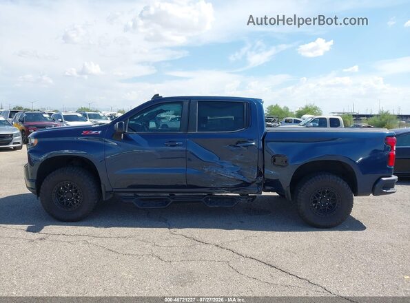 3GCUYEED1LG229337 2020 CHEVROLET SILVERADO Blue Vista interior de 360 grados