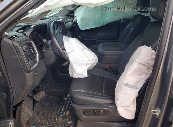 3GCUYEED4MG251074 2021 CHEVROLET SILVERADO Gray Widok wnętrza z przodu