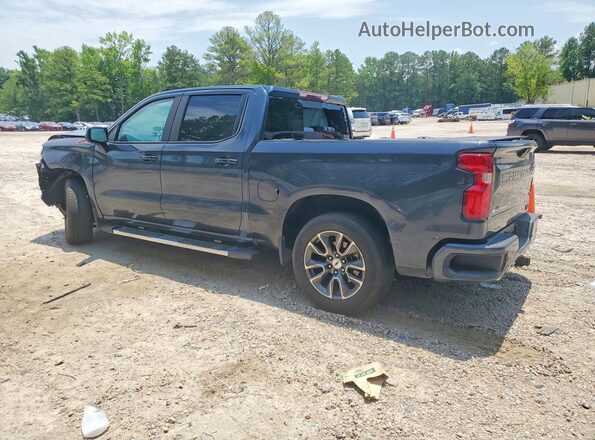 3GCUYEED5KG163454 2019 CHEVROLET SILVERADO Gray უკანა მარცხენა