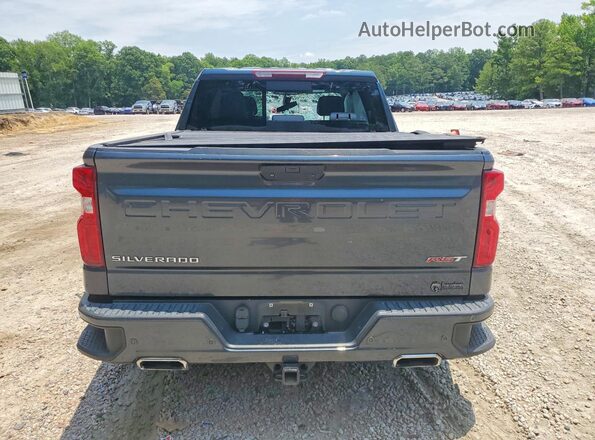 3GCUYEED5KG163454 2019 CHEVROLET SILVERADO Gray უკანა ხედი