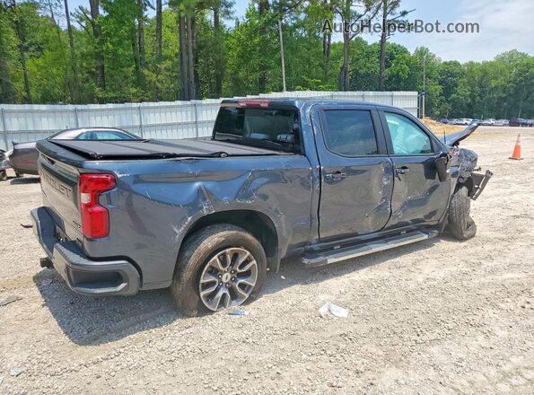 3GCUYEED5KG163454 2019 CHEVROLET SILVERADO Gray უკანა მარჯვენა
