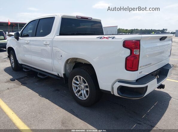 3GCUYEED5KG221918 2019 CHEVROLET SILVERADO Белый Задняя левая четверть