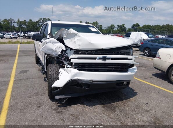 3GCUYEED5KG221918 2019 CHEVROLET SILVERADO Белый Вид спереди