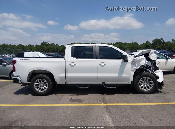 3GCUYEED5KG221918 2019 CHEVROLET SILVERADO Белый Вид щитка приборов
