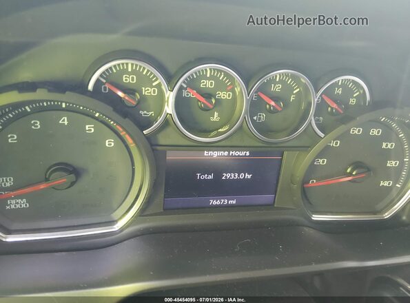 3GCUYEED5KG221918 2019 CHEVROLET SILVERADO Белый Вид задних сидений