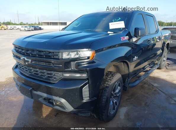 3GCUYEED5LG116880 2020 CHEVROLET SILVERADO Black წინა მარცხენა ხედი სამი მეოთხედიდან