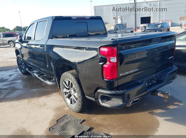 3GCUYEED5LG116880 2020 CHEVROLET SILVERADO Black უკანა მარცხენა