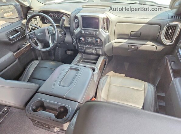 3GCUYEED5LG140189 2020 CHEVROLET SILVERADO White წინა პანელის ხედი