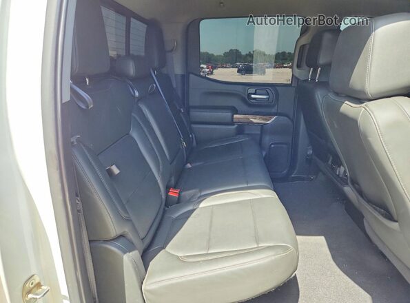 3GCUYEED5LG140189 2020 CHEVROLET SILVERADO White უკანა სავარძლების ხედი