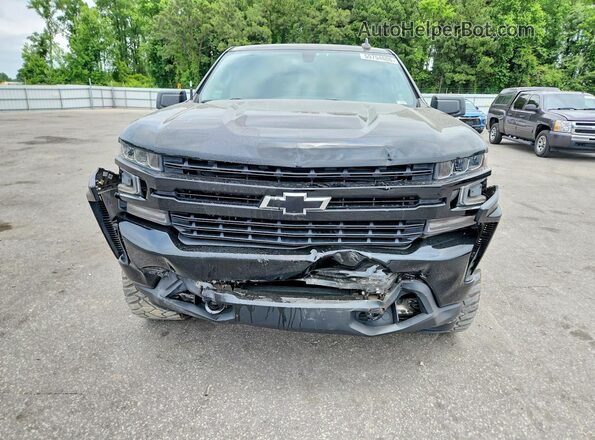 3GCUYEED5LG156957 2020 CHEVROLET SILVERADO Black Front view
