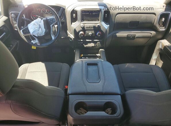 3GCUYEED5MG472134 2021 CHEVROLET SILVERADO White Vista del salpicadero