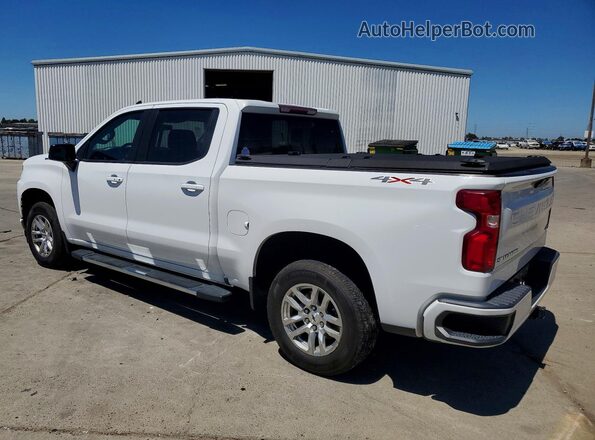 3GCUYEED5MG472134 2021 CHEVROLET SILVERADO White Trasero izquierdo
