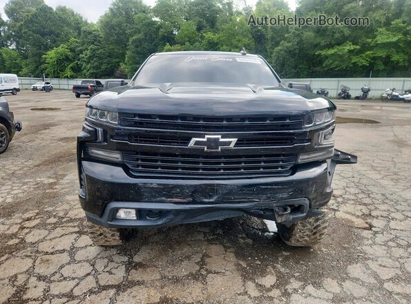 3GCUYEED6KG268830 2019 CHEVROLET SILVERADO Black Vista frontal