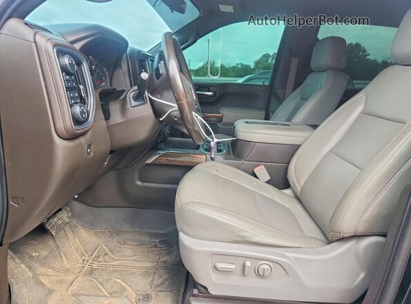 3GCUYEED6KG268830 2019 CHEVROLET SILVERADO Black Vista interior delantera