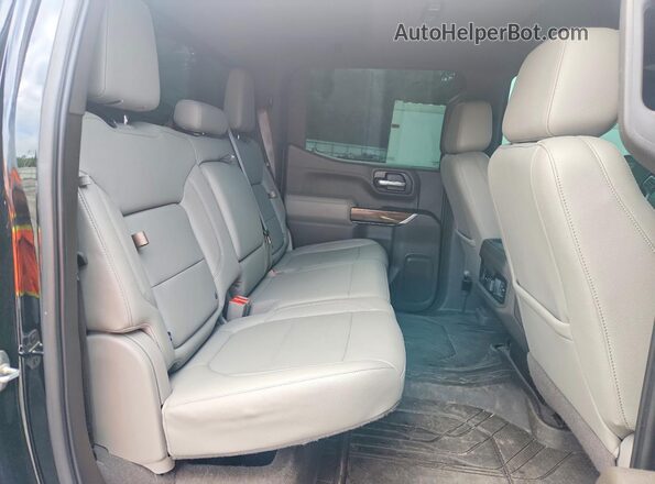3GCUYEED6KG268830 2019 CHEVROLET SILVERADO Black Vista de los asientos traseros