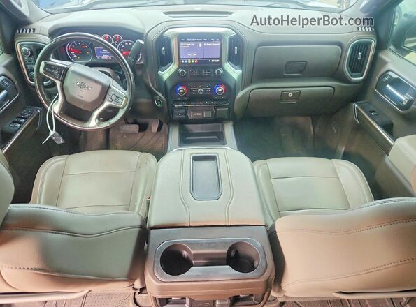 3GCUYEED6KG268830 2019 CHEVROLET SILVERADO Black Vista del salpicadero