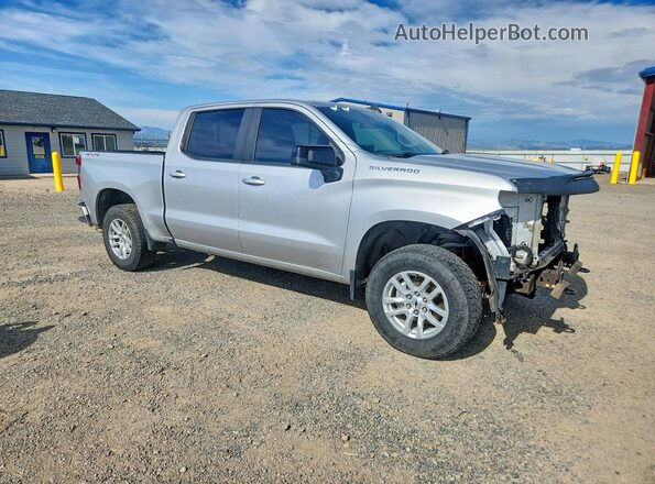 3GCUYEED6LG432644 2020 CHEVROLET SILVERADO Silver Przód prawy