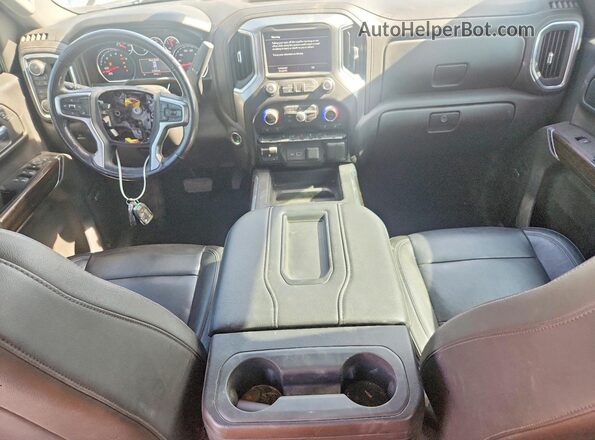 3GCUYEED6LG432644 2020 CHEVROLET SILVERADO Silver Widok deski rozdzielczej