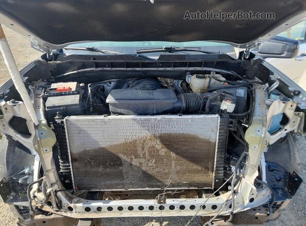 3GCUYEED6LG432644 2020 CHEVROLET SILVERADO Silver Widok wnętrza z tyłu