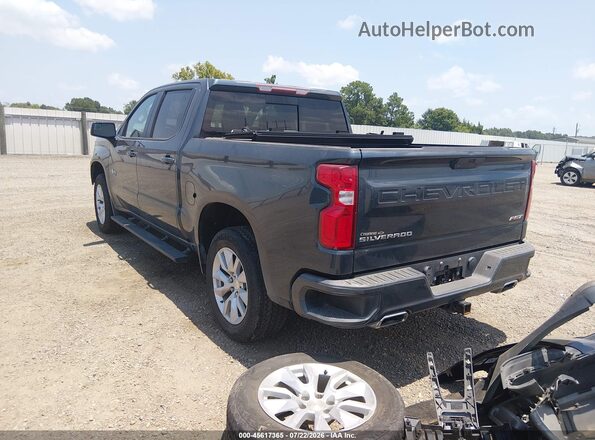 3GCUYEED7LG423774 2020 CHEVROLET SILVERADO Черный Задняя левая четверть