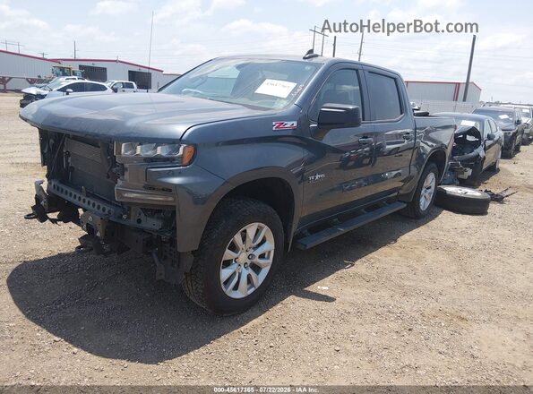 3GCUYEED7LG423774 2020 CHEVROLET SILVERADO Черный Передняя левая четверть
