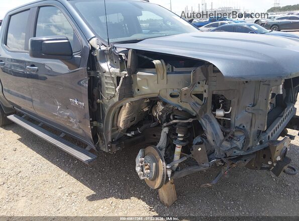 3GCUYEED7LG423774 2020 CHEVROLET SILVERADO Черный Вид спереди