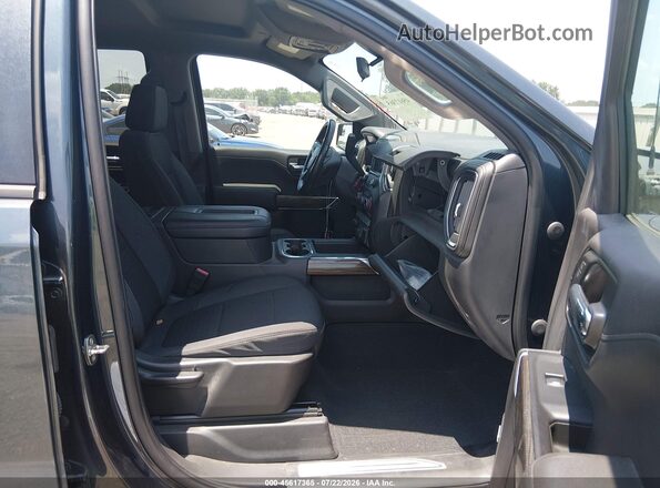 3GCUYEED7LG423774 2020 CHEVROLET SILVERADO Черный Вид салона спереди
