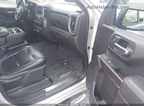 3GCUYEED8KG116595 2019 CHEVROLET SILVERADO Silver წინა სალონის ხედი