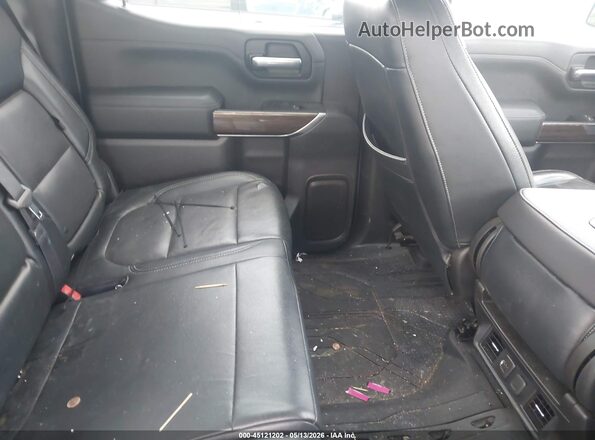 3GCUYEED8KG116595 2019 CHEVROLET SILVERADO Silver VIN კოდის სტიკერის ხედი
